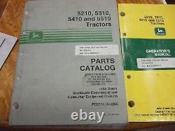 John Deere 5210 5310 5410 5510 Tractor operator's Manual OMRE71736 PARTS CATALOG