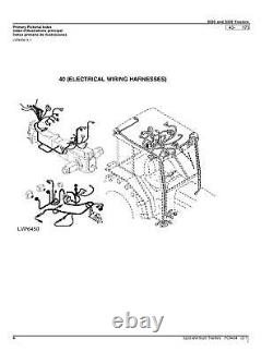 John Deere 5220 5320 Tractor Parts Catalog Manual