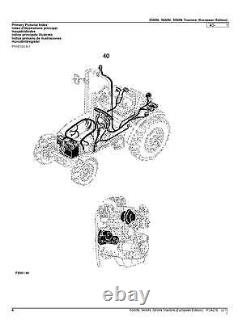 John Deere 5300n 5400n 5500n Tractor Parts Catalog Manual