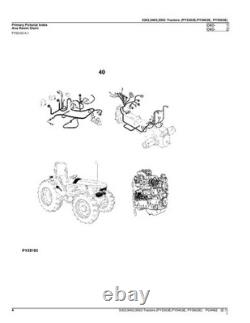 John Deere 5303 5403 5503 Tractor Parts Catalog Manual #2