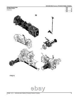 John Deere 5303 5403 5503 Tractor Parts Catalog Manual #2