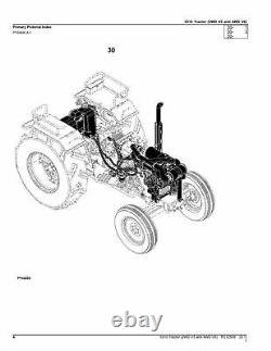 John Deere 5310 Tractor Parts Catalog Manual
