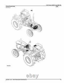 John Deere 5310 Tractor Parts Catalog Manual