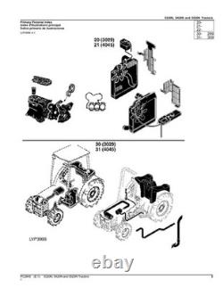 John Deere 5320n 5420n 5520n Tractor Parts Catalog Manual