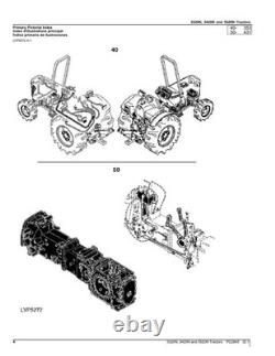 John Deere 5320n 5420n 5520n Tractor Parts Catalog Manual