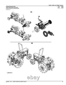 John Deere 5320n 5420n 5520n Tractor Parts Catalog Manual