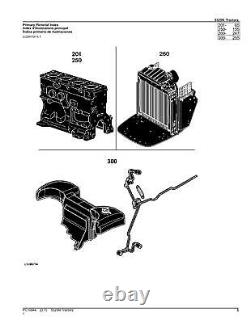John Deere 5325n Tractor Parts Catalog Manual