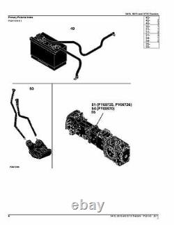 John Deere 5415 5615 5715 Tractor Parts Catalog Manual