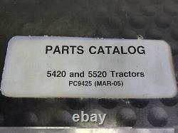John Deere 5420 and 5520 Tractors Parts Catalog Manual PC9425