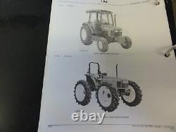 John Deere 5420 and 5520 Tractors Parts Catalog Manual PC9425