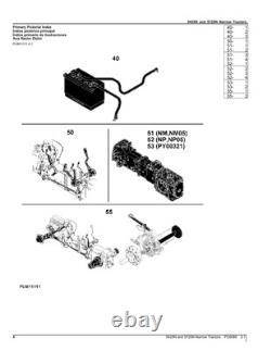 John Deere 5425 Tractor Parts Catalog Manual #2