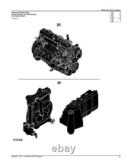 John Deere 5615 5715 Tractor Parts Catalog Manual