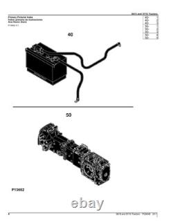 John Deere 5615 5715 Tractor Parts Catalog Manual