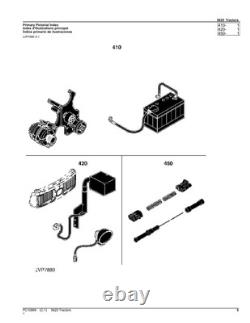 John Deere 5625 Tractor Parts Catalog Manual
