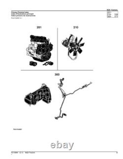 John Deere 5625 Tractor Parts Catalog Manual