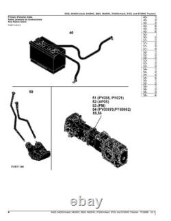 John Deere 5625hc 5725 5725h 5725hc Tractor Parts Catalog Manual