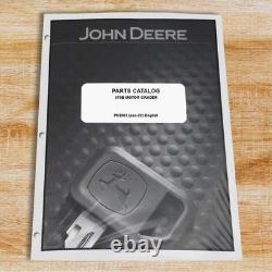 John Deere 570B Motor Grader Parts Catalog Manual PC2062