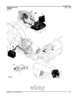 John Deere 5e-1004 Tractor Parts Catalog Manual
