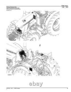 John Deere 6105e Tractor Parts Catalog Manual