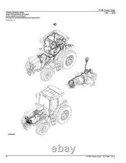 John Deere 6110b Tractor Parts Catalog Manual Pc11586