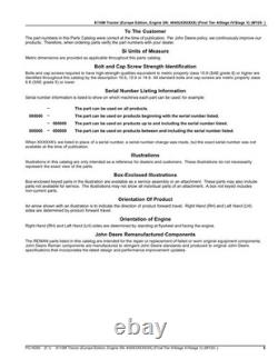 John Deere 6110m Tractor Parts Catalog Manual European Pc14292