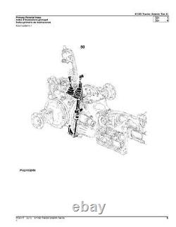 John Deere 6115d Tractor Parts Catalog Manual