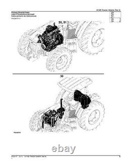 John Deere 6115d Tractor Parts Catalog Manual