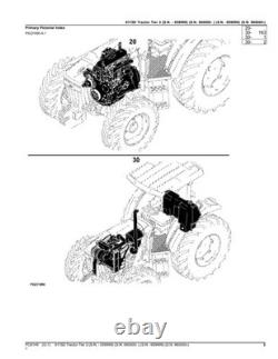 John Deere 6115d Tractor Parts Catalog Manual #2