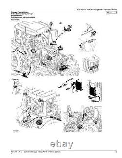 John Deere 6120 6220 Tractor Parts Catalog Manual