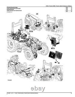 John Deere 6120l 6220l Tractor Parts Catalog Manual