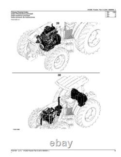 John Deere 6125d Tractor Parts Catalog Manual