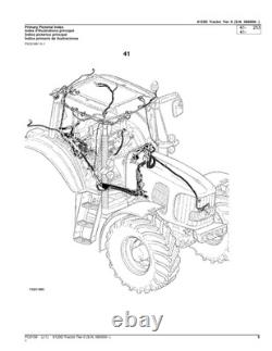 John Deere 6125d Tractor Parts Catalog Manual
