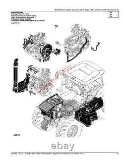 John Deere 6125r Tractor Parts Catalog Manual