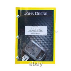 John Deere 6130d Tractor Parts Catalog Manual +! Bonus
