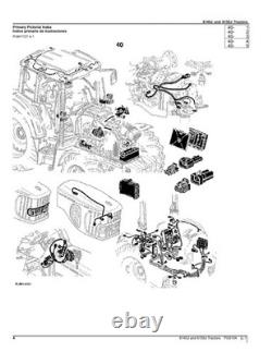 John Deere 6140j 6155j Tractor Parts Catalog Manual