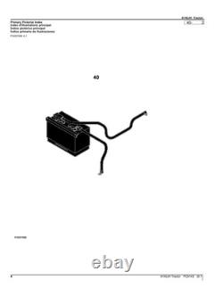John Deere 6140jh Tractor Parts Catalog Manual