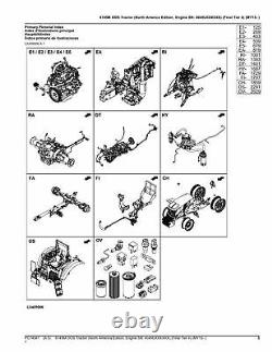 John Deere 6145m Oos Tractor Parts Catalog Manual