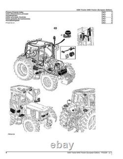 John Deere 6300 6400 Tractor Parts Catalog Manual European Edition John Deere 6300 6400 Tractor Parts Catalog Manual European Edition