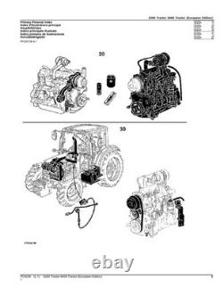 John Deere 6300 6400 Tractor Parts Catalog Manual European Edition John Deere 6300 6400 Tractor Parts Catalog Manual European Edition