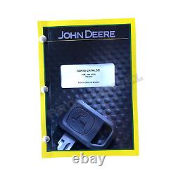 John Deere 6405 6605 Tractor Parts Catalog Manual +! Bonus