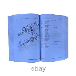 John Deere 6405 6605 Tractor Parts Catalog Manual +! Bonus