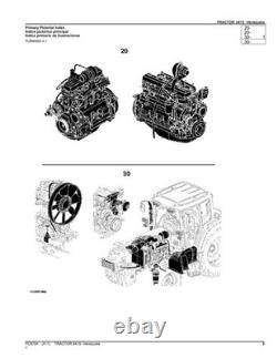 John Deere 6415 Tractor Parts Catalog Manual