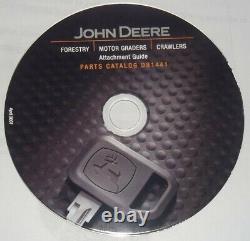 John Deere 644j 724j 744j 824j Loader Parts Book Manual CD Pc9243 Pc9341 Pc9155
