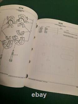 John Deere 650 750 Tractor Parts Catalog Manual PC 1873 Technical Manual TM1242