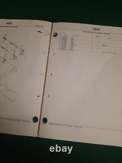 John Deere 650 750 Tractor Parts Catalog Manual PC 1873 Technical Manual TM1242