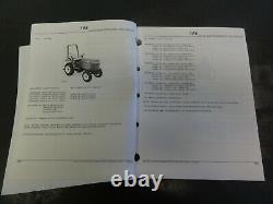 John Deere 655 755 756 855 856 Utility Tractors Parts Catalog Manual PC2054