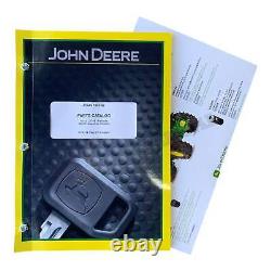 John Deere 6615 6715 Tractor Parts Catalog Manual Pc4374 +! Bonus
