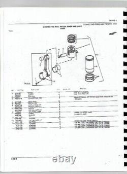 John Deere 710B Backhoe Loader Parts Manual Catalog PC1845