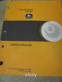 John Deere 710D Backhoe Loader Tractor TLB Parts Catalog Manual PC2368