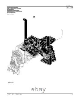 John Deere 7200r Tractor Parts Catalog Manual